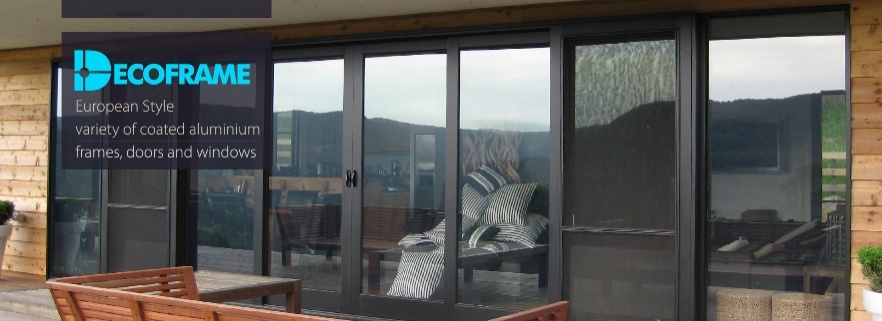 DECOFRAME European style coated aluminium frames, doors and windows