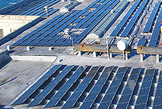Solar power plant installation 4